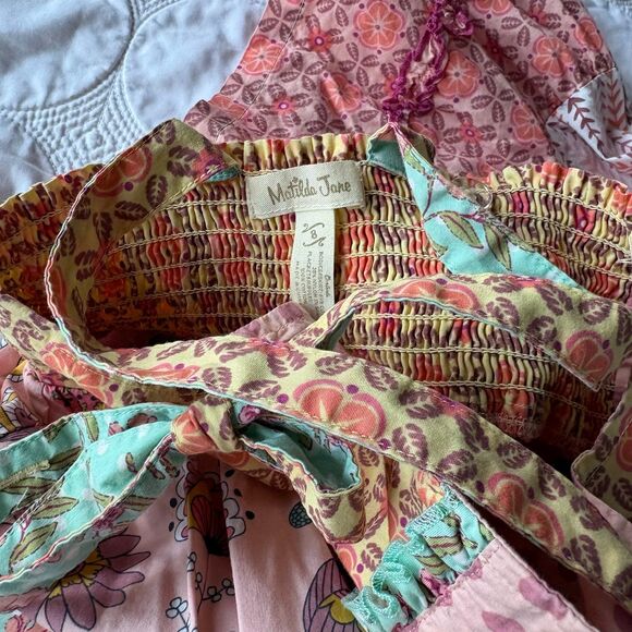 Matilda Jane Step Right Up Ellie Dress Girls 8 - Picture 3 of 3